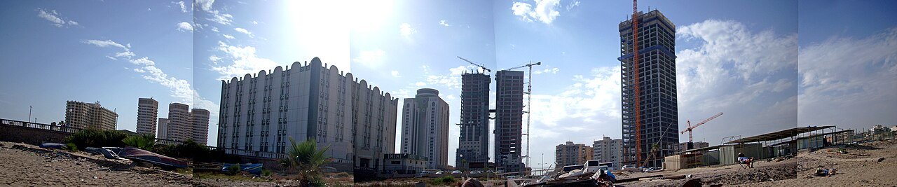 Panorama de Tripoli en Libye